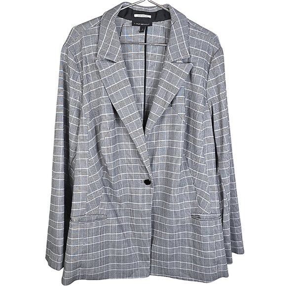 NWOT Lane Bryant The Bryant Blazer Plaid Blazer - Picture 1 of 9